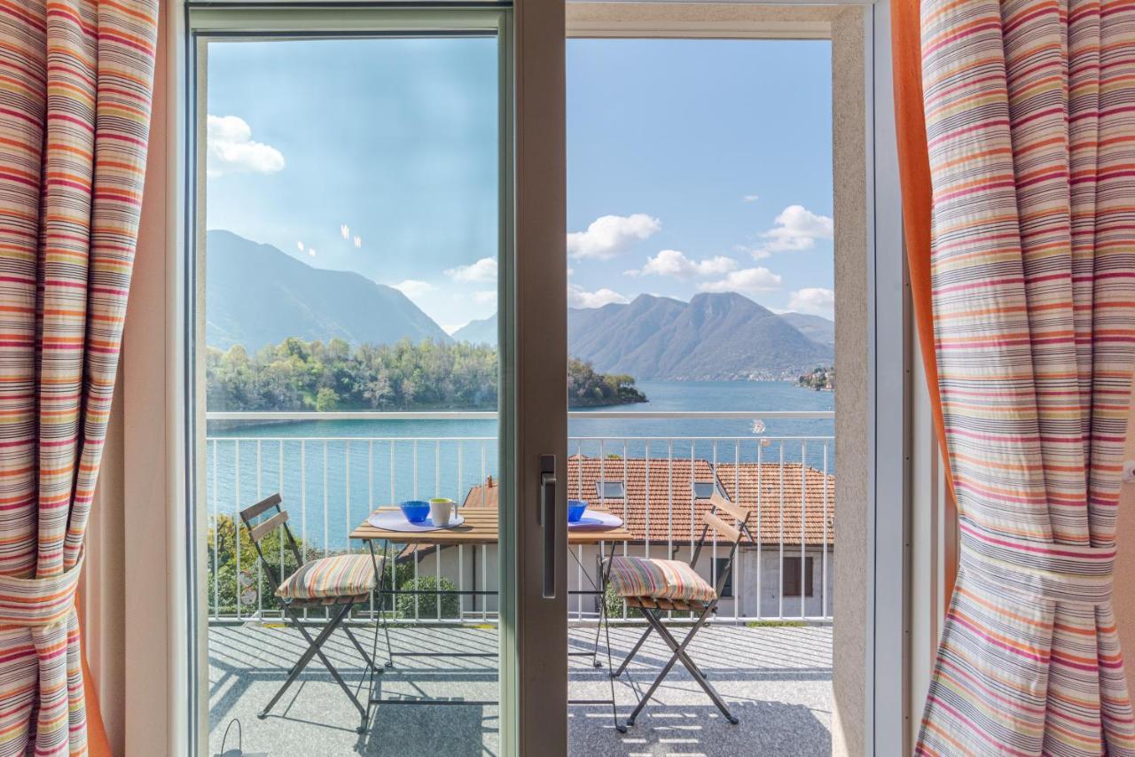 Lake Como Apartment With Balcony And Private Parking Ossuccio ภายนอก รูปภาพ